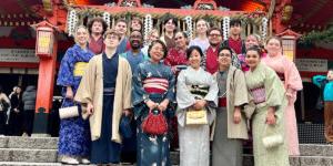Music Students in Japan for GEL Trip
